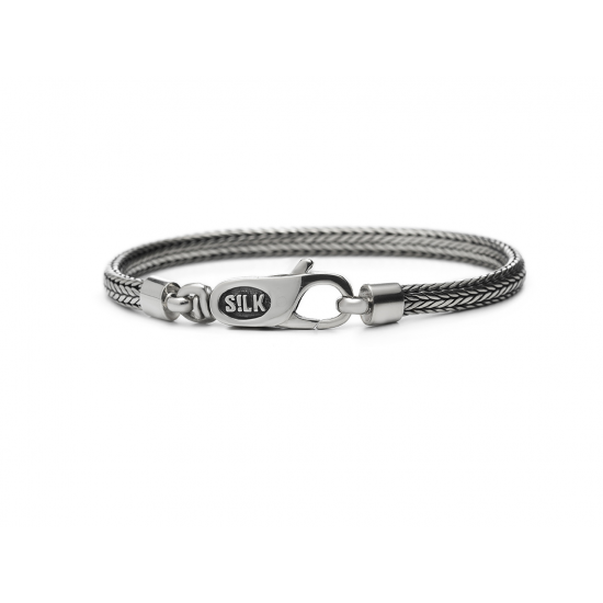 SILK ARMBAND SHIVA ZILVER 332-18 - 42783
