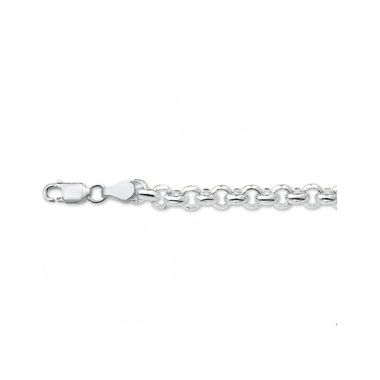ZILVEREN JASSERON COLLIER 50.0CM / 5.5MM  1012238 - 44111