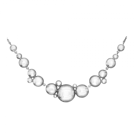 RABINOVICH  COLLIER  ZILVER MET RONDJES 71002000 - 47205
