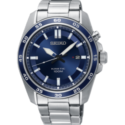 SEIKO HORLOGE KINETIC STAALBAND SKA783P1 - 47163