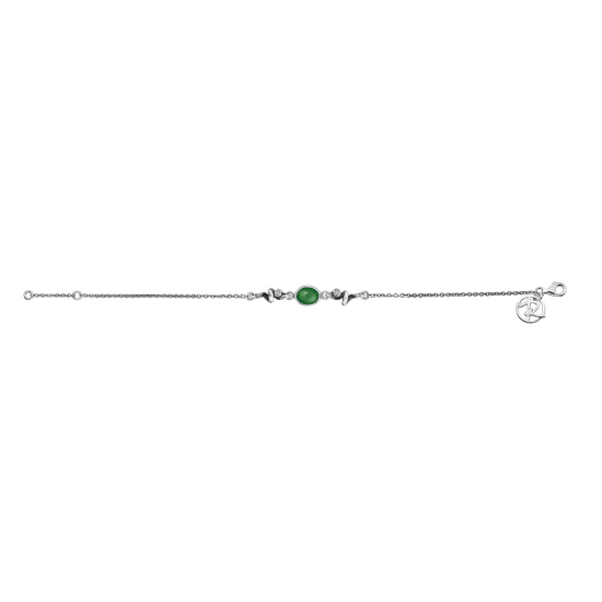 RABINIVICH ZILVEREN ARMBAND MET SERPETIJN EN ZIRKONIA 74103099 - 48704