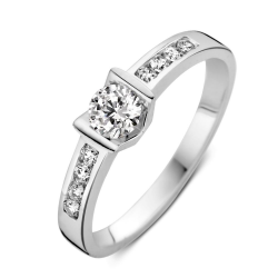 GOUDEN FANTASIE RING  MET ZIRKONIA RM226725 - 49226