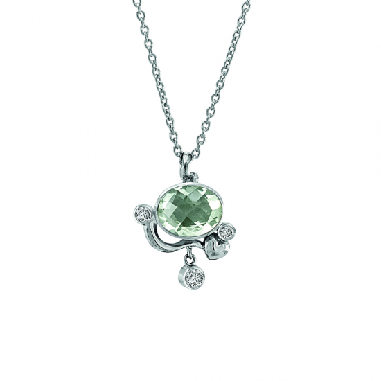 RABINOVICH  ZILVER COLLIER LOVELY 74802019 - 49635