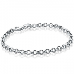 ZINZI ARMBAND FANTASIE SCHAKEL JASSERON 18.5 CM 4.5MM ZIA1911 - 50046